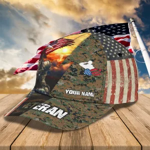 3D Classic Cap 10 Personalized Name Cap Veteran Namashops