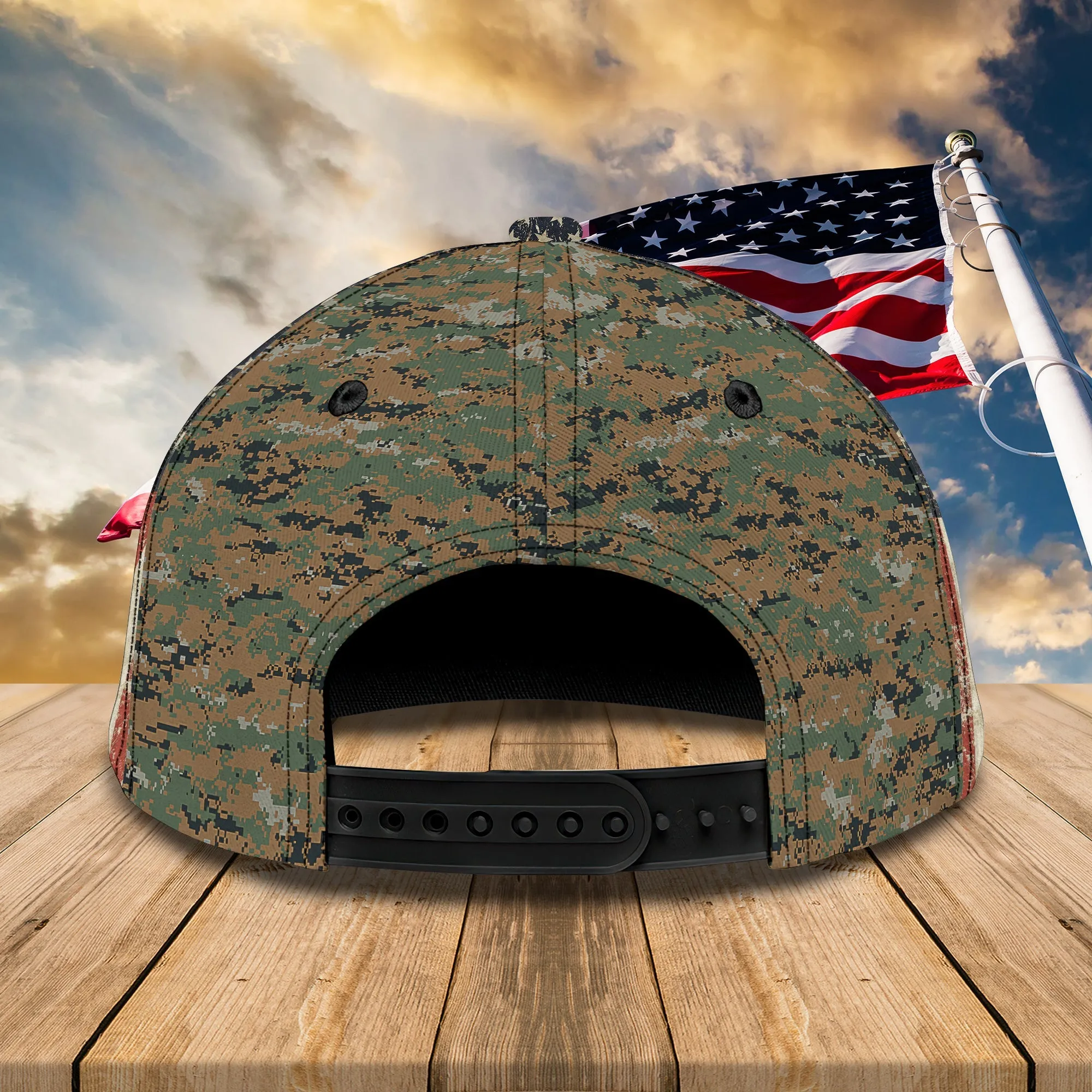 3D Classic Cap 10 Personalized Name Cap Veteran Namashops