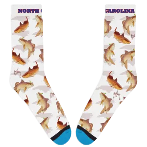 Guy Harvey North Carolina Redfish Socks