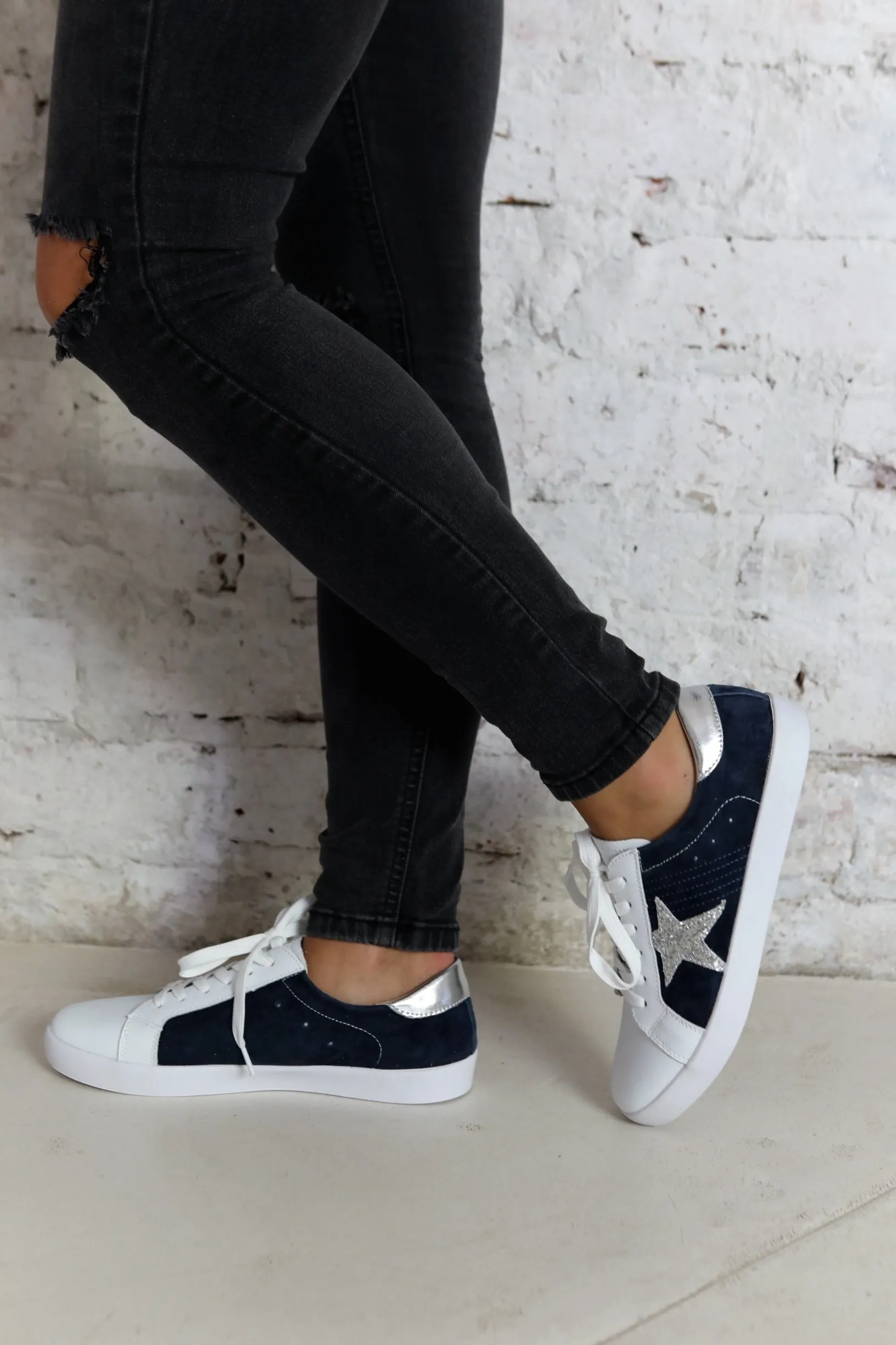 Jose Sneaker White & Navy