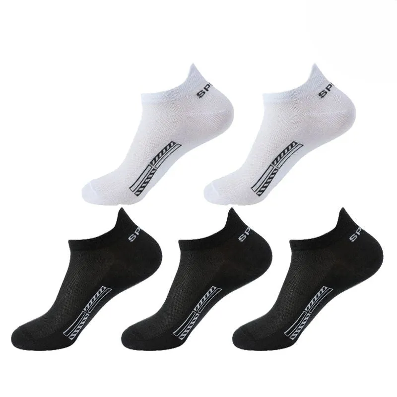 Mesh Low Cut Cotton Sports Socks