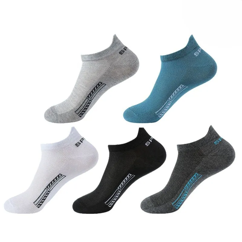 Mesh Low Cut Cotton Sports Socks