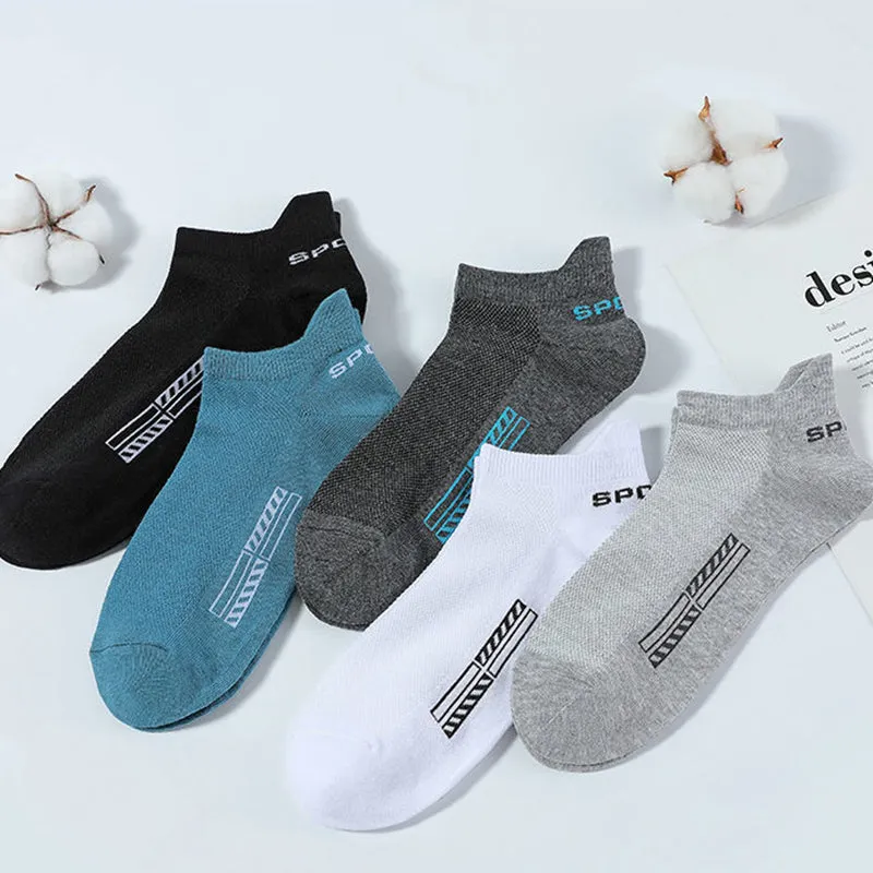 Mesh Low Cut Cotton Sports Socks