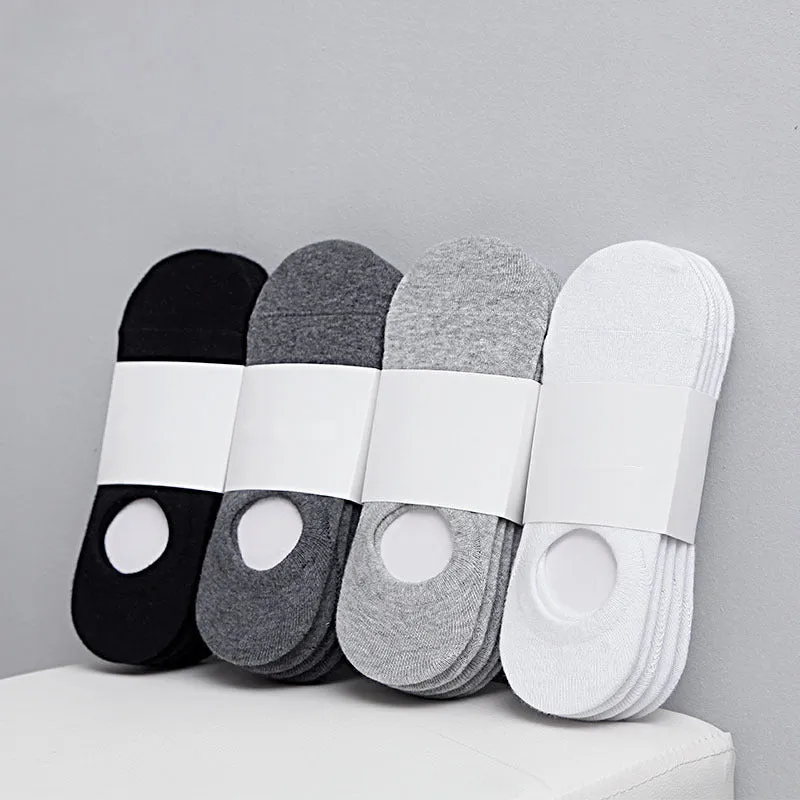 Non Slip Silicone Invisible Cotton Ankle Socks