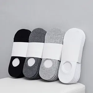 Non Slip Silicone Invisible Cotton Ankle Socks