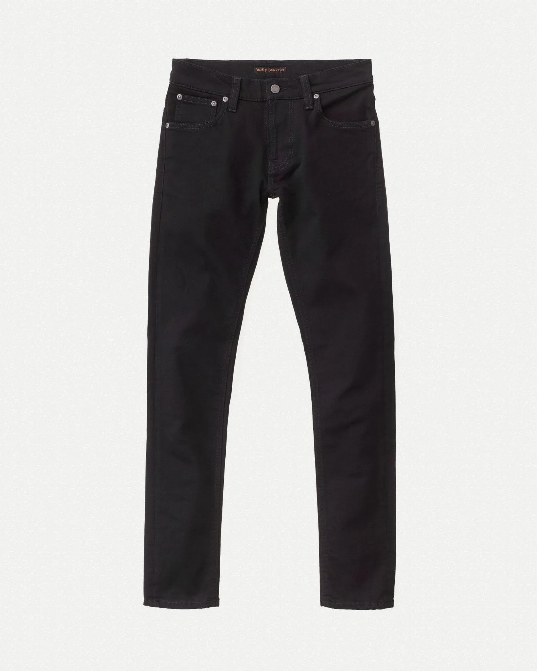Nudie Tight Terry Skinny Fit Mens Jeans - Everblack
