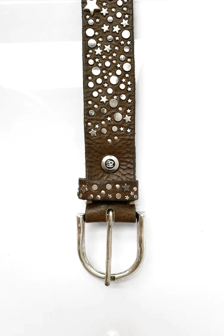 Sterora Silver Taupe Belt 0623