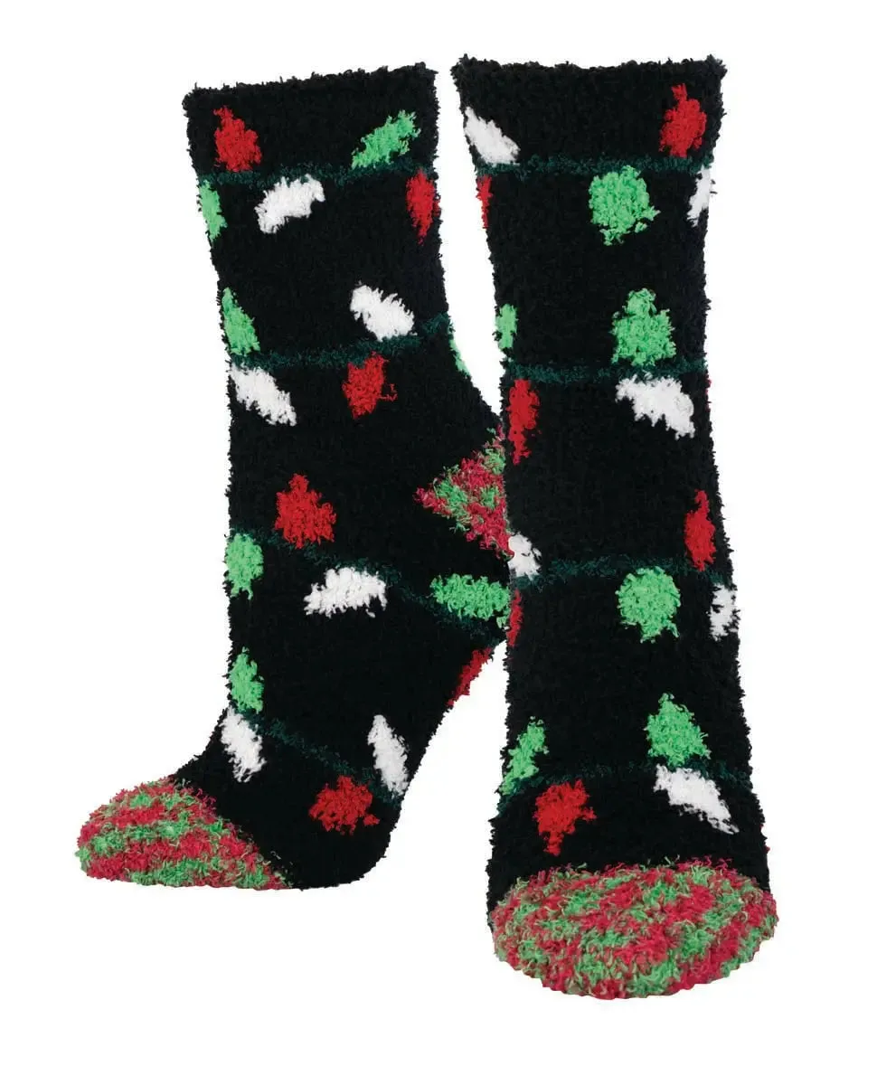 Women's SockSmith Lit and Lavish Socks  Holiday Party Style