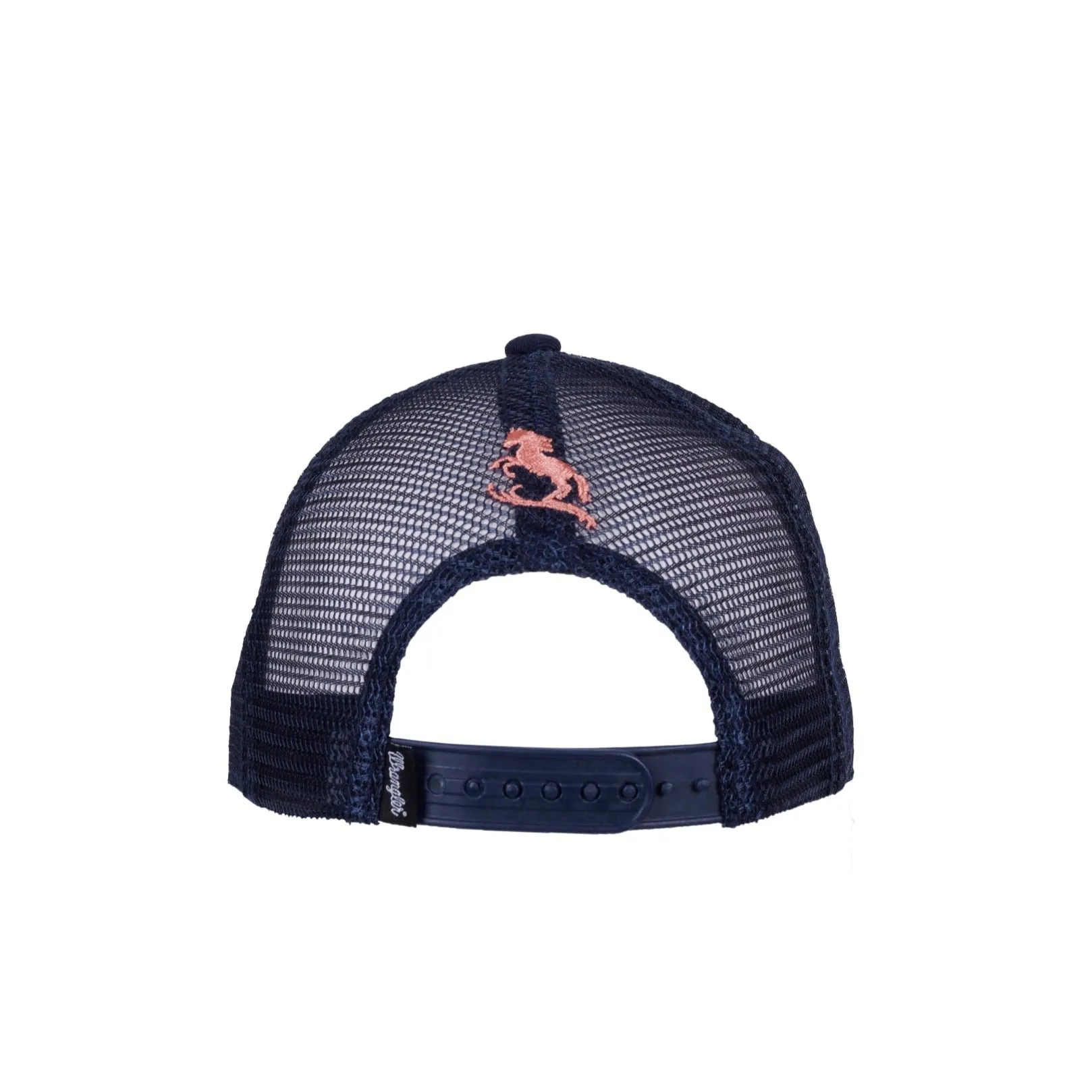 Wrangler Kids Chelsea Trucker Cap | Navy/Aqua